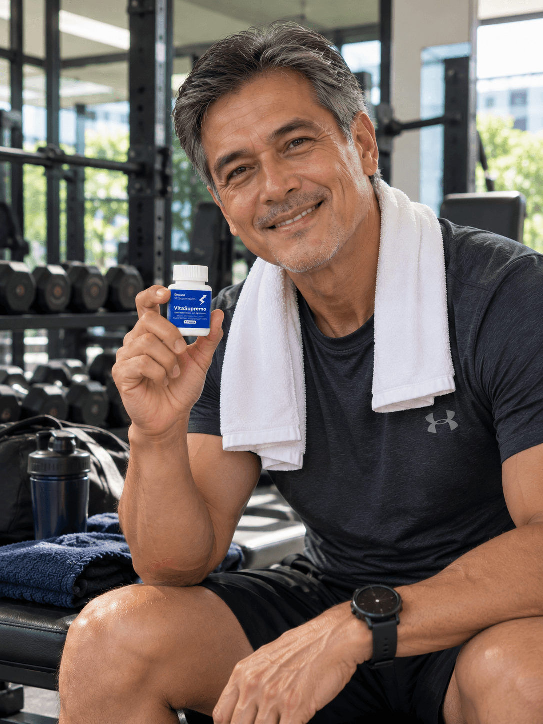 Authentic couple lifestyle with VitaSupremo supplementation